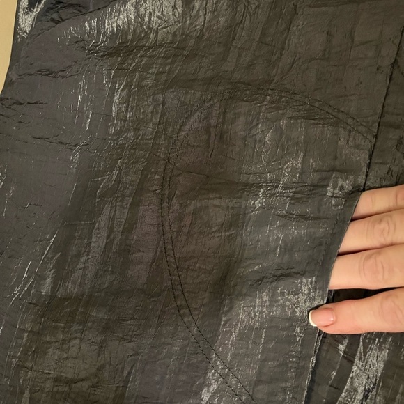 Eleven Stitch Design Elegant Oversized Grey Lightweight Coat, size M - Picture 8 of 9